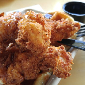 Waffle Love - To die for. Almost. I'll definitely get the chicken and waffles again! - Waffles Near Me - Provo, Utah Waffle Love - To die for. Almost. I'll definitely get the chicken and waffles again! - Waffles Near Me - Provo, Utah