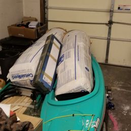 Left behind building material