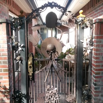 Forster Fabrication - Garden Inspired Courtyard Gate - Metal Fabricators Near Me
