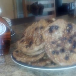 Jeff's Adventure Mountain - Blueberry cudaghi pancakes!