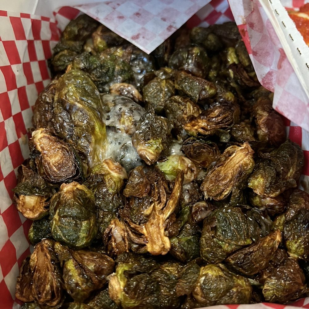 Andy’s Pizza - Tysons - Fried Brussels Sprouts - DO NOT RECOMMEND burnt - Pizza Near Me - McLean, Virginia Andy’s Pizza - Tysons - Fried Brussels Sprouts - DO NOT RECOMMEND burnt - Pizza Near Me - McLean, Virginia
