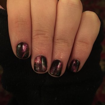 Rockstar Nails & Spa - Love these cat eye nails! Killed it again, thanks Kelly!! - Nail Salons Near Me - Simi Valley, California Rockstar Nails & Spa - Love these cat eye nails! Killed it again, thanks Kelly!! - Nail Salons Near Me - Simi Valley, California