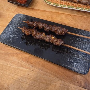 Enkari - Soy glaze tendon skewers - Barbeque Near Me - Honolulu, Hawaii Enkari - Soy glaze tendon skewers - Barbeque Near Me - Honolulu, Hawaii