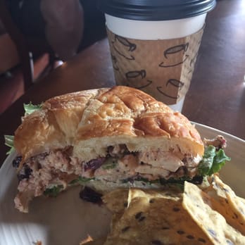 Adagio Bean & Leaf - I ordered The Presto and The Poppy Seed Chicken Salad Sandwich. It was amazing! The coffee was made with lavender and vanilla, delicious! - Coffee & Tea Near Me - Sequim, Washington