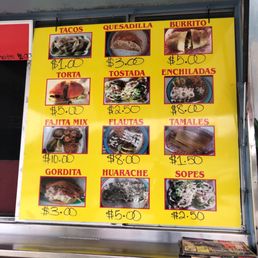 Simple menu Simple menu