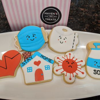 Maven’s Treats - Virtual decorating class - Art Classes Near Me