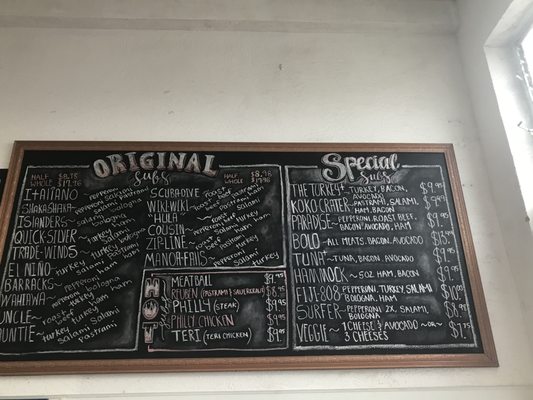 Menu photo 7 Ohana Sub Wahiawā, HI Menu photo 7 Ohana Sub Wahiawā, HI