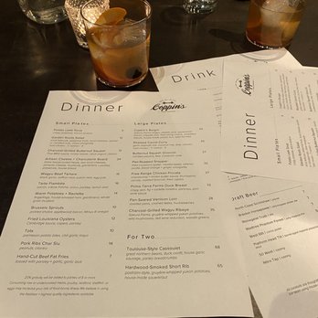 Hotel Covington - Old fashioned and dinner menu (January 2021) - Hotels Near Me - Covington, Kentucky