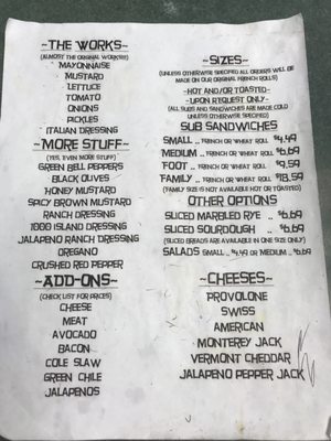 Menu photo 5 Brown Bag Deli Alamogordo, NM