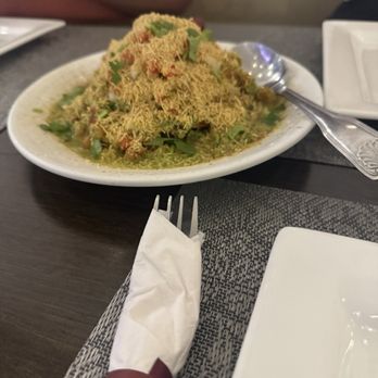rangoli kabob - 107. Samosa Chaat - Indian Near Me - Chicago, Illinois