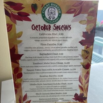 Chaat Bhavan - Mountain View - Menu - Indian Near Me - Mountain View, California