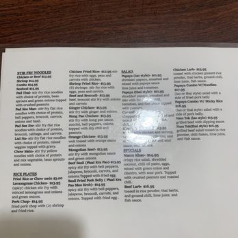 Lao Cafe 2 - 4/24/24 menu - Thai Near Me - Fresno, California Lao Cafe 2 - 4/24/24 menu - Thai Near Me - Fresno, California