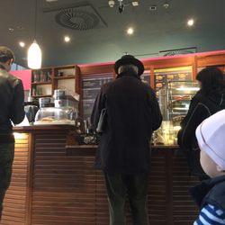 Coffee Fellows - You have to order , wait for your stuff and then sit.