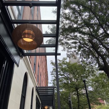 Acqua Di Dea - Patio is lovely with breezy lanterns and trees. - Seafood Near Me - Cleveland, Ohio Acqua Di Dea - Patio is lovely with breezy lanterns and trees. - Seafood Near Me - Cleveland, Ohio