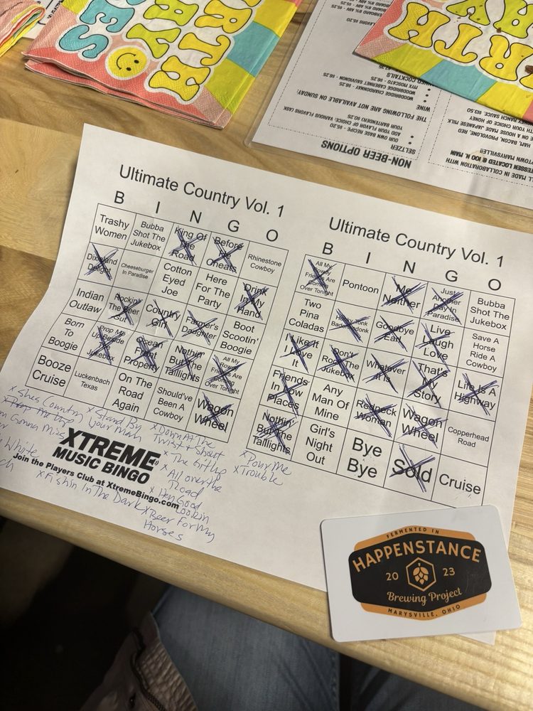 Happenstance Brewing Project Logo