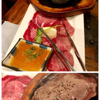 Kingyo - beef tongue on hot stone - Japanese Near Me - Vancouver, British Columbia Kingyo - beef tongue on hot stone - Japanese Near Me - Vancouver, British Columbia