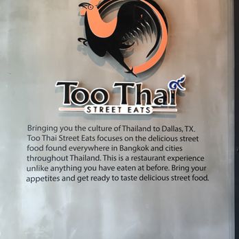 Too Thai Street Eats - Thai Near Me - Carrollton, Texas Too Thai Street Eats - Thai Near Me - Carrollton, Texas