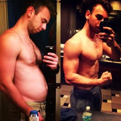 6-Pack By Zack - Robert Luttinger - PA student in South Florida 1 month transformation.