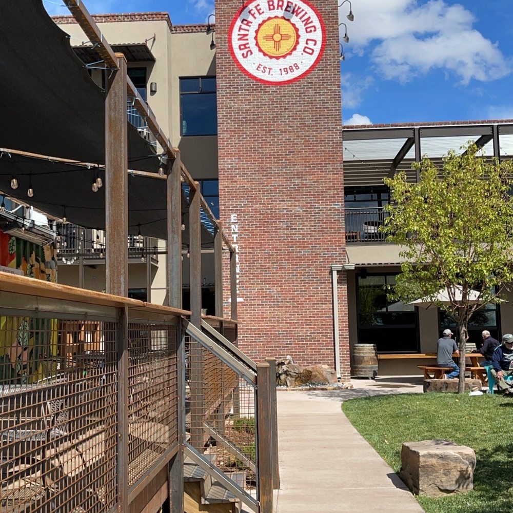 Santa Fe Brewing - Path to the brewery - Breweries Near Me - Santa Fe, New Mexico