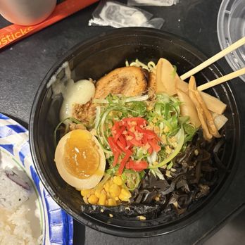 Oishii Ramen And Bar - The ramen we ordered had no broth in it the beef was over cooked and the pork was nothing but fat - Ramen Near Me - Forney, Texas