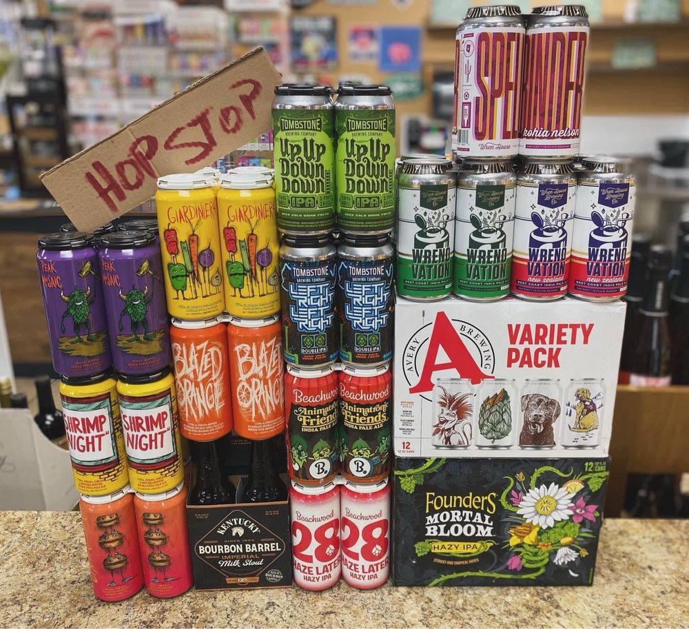 Craft Beer Hop Stop Logo