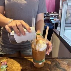 Roselani Ice Cream - Nitro coffee with ice cream so goood!