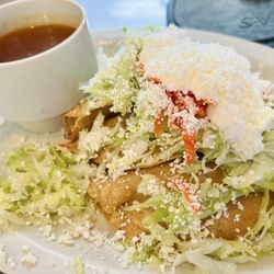 Tacos Dorados- Res, Pollo & Papa