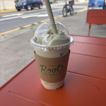 Roots - Matcha boost smoothie - Acai Bowls Near Me - Rehoboth Beach, Delaware Roots - Matcha boost smoothie - Acai Bowls Near Me - Rehoboth Beach, Delaware