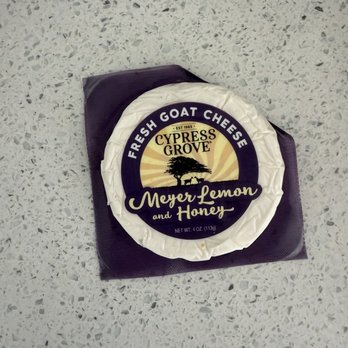 Rustic Cheese Shop - Meyer Lemon and Honey Goat Cheese, so yummy! - Cheese Shops Near Me - Visalia, California