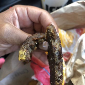 Carl's Jr - The "sausage" from my sausage, egg and cheese biscuit... oh! And the biscuit was hard and over cooked! - Fast Food Near Me - Carson, California Carl's Jr - The "sausage" from my sausage, egg and cheese biscuit... oh! And the biscuit was hard and over cooked! - Fast Food Near Me - Carson, California