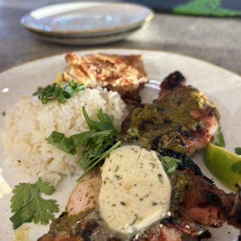 Monkeypod Kitchen - Jamaican Jerk Chicken. - New American Near Me - Lahaina, Hawaii