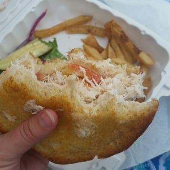 Nick's Seafood Restaurant - Crab sandwich was delish! - Seafood Near Me - Pacifica, California