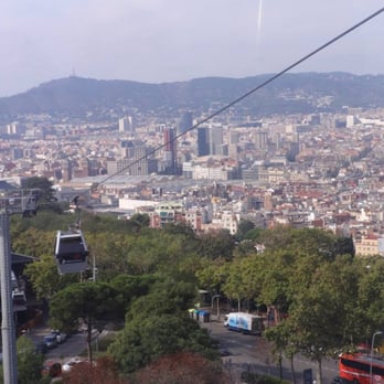 Telefèric de Montjuïc - View from the top! - Public Transportation Near Me - Barcelona, B Telefèric de Montjuïc - View from the top! - Public Transportation Near Me - Barcelona, B