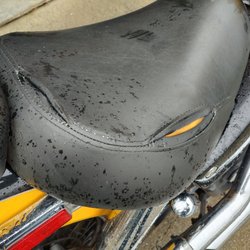 BayTrim Upholstery Supply - Other view of failed stitches