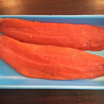 Costco - Wild Alaskan King Salmon - the bright red color was too beautiful to resist. I trust Costco that the color is all natural - Department Stores Near Me - Mountain View, California Costco - Wild Alaskan King Salmon - the bright red color was too beautiful to resist. I trust Costco that the color is all natural - Department Stores Near Me - Mountain View, California