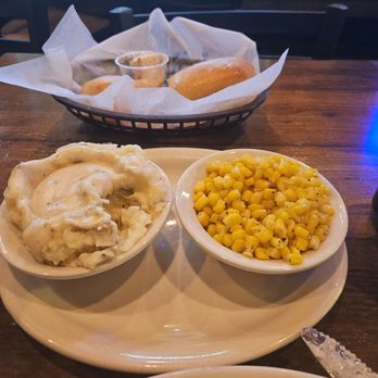Texas Roadhouse - Two sides corn and match potatoes - American Near Me - Henderson, Nevada Texas Roadhouse - Two sides corn and match potatoes - American Near Me - Henderson, Nevada