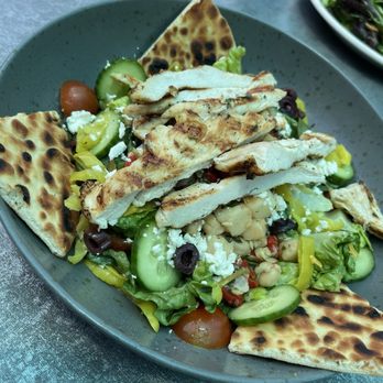 Brockton Villa Restaurant - Cobb salad with chicken - Seafood Near Me - La Jolla, California Brockton Villa Restaurant - Cobb salad with chicken - Seafood Near Me - La Jolla, California