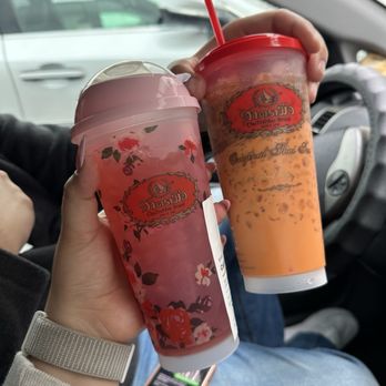 ChaTraMue Original Thai Tea - Lychee lime rose tea Thai tea - Bubble Tea Near Me - Los Angeles, California