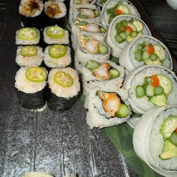 Nobu Chicago - Vegetarian roll, Shrimp Tempura, YELLOWTAIL JALAPENO* - Japanese Near Me - Chicago, Illinois Nobu Chicago - Vegetarian roll, Shrimp Tempura, YELLOWTAIL JALAPENO* - Japanese Near Me - Chicago, Illinois