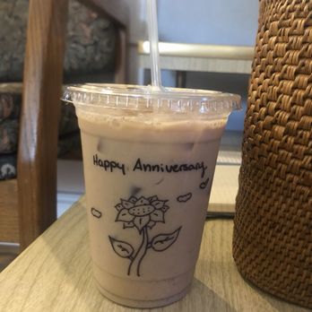 Fair Grounds - Honey Cinnamon Latte on my girlfriend and I's annual anniversary day - Coffee & Tea Near Me - Norfolk, Virginia Fair Grounds - Honey Cinnamon Latte on my girlfriend and I's annual anniversary day - Coffee & Tea Near Me - Norfolk, Virginia