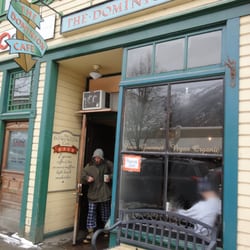 Dominion Cafe - Wood floorboards, granny chairs, homemade muffins