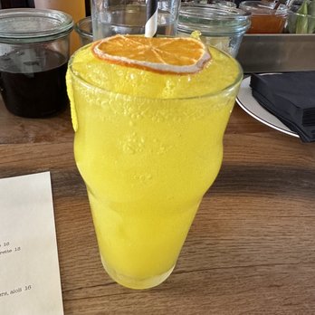 High Hope Tavern - Mimosa with "fluffy" oj! - Cocktail Bars Near Me - Westerly, Rhode Island
