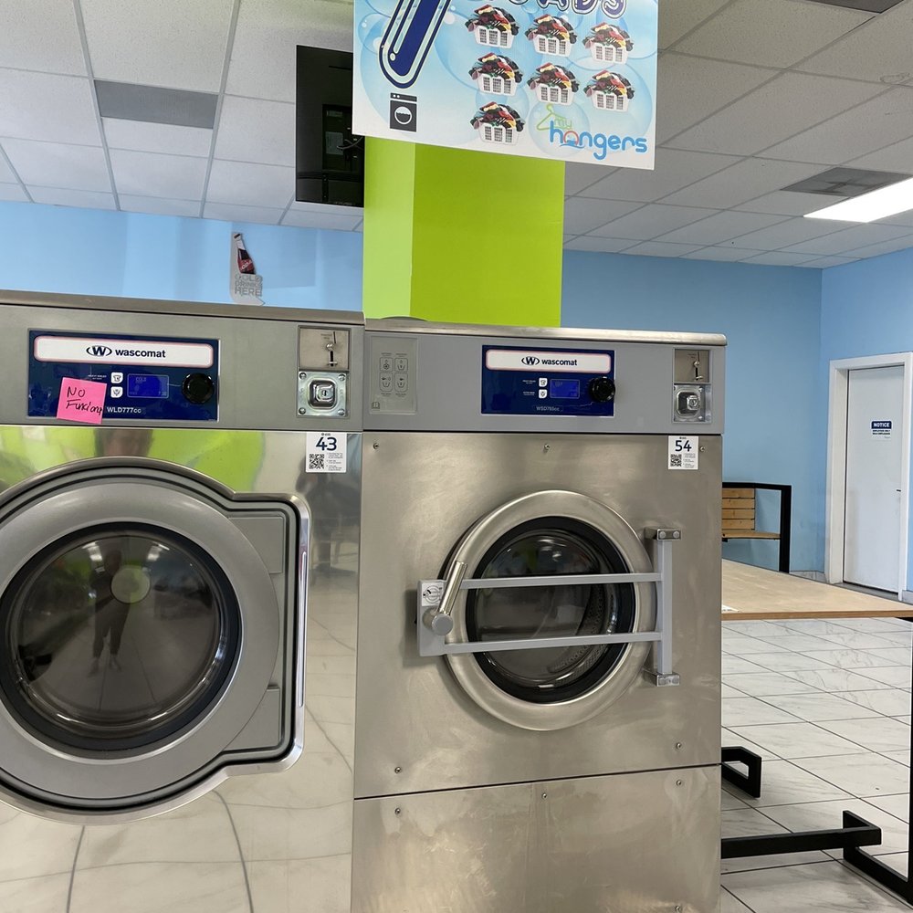My Hangers - Larger loading washing machines. Between 7-8 loads. - Laundromat Near Me - Austin, Texas My Hangers - Larger loading washing machines. Between 7-8 loads. - Laundromat Near Me - Austin, Texas