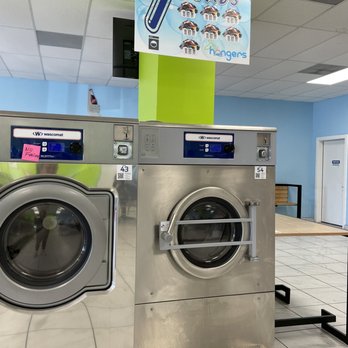 My Hangers - Larger loading washing machines. Between 7-8 loads. - Laundromat Near Me - Austin, Texas My Hangers - Larger loading washing machines. Between 7-8 loads. - Laundromat Near Me - Austin, Texas