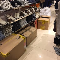 Forever 21 - Boxes are always out. I wonder if they are ever emptied