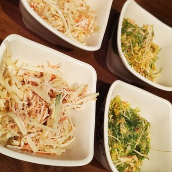 Sushi Palace - Somerville - Kani salad  Spicy and seaweed salad - Sushi Bars Near Me - Somerville, New Jersey
