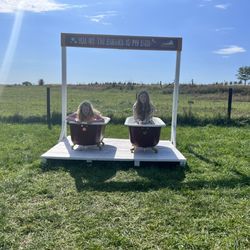 Howell's Greenhouse and Pumpkin Patch - Taking a much needed bath