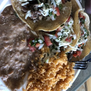 Amuzgo Mexican Cuisine - 3 steak taco dinner - Mexican Near Me - Algonquin, Illinois Amuzgo Mexican Cuisine - 3 steak taco dinner - Mexican Near Me - Algonquin, Illinois