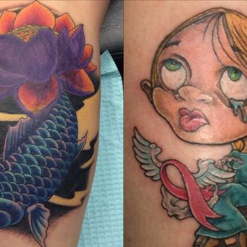 Dbre' Ink Tattoo - Cover-up by Dbre' - Tattoo Near Me - Warren, Michigan