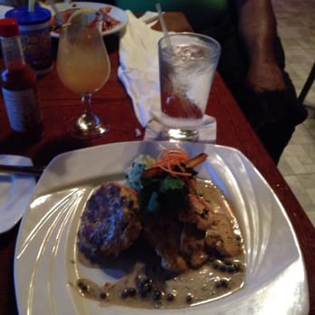 Mo Bay Grill - Chicken & MD crab cake piccata (thanks Tiffany!) - Caribbean Near Me - Sebastian, Florida Mo Bay Grill - Chicken & MD crab cake piccata (thanks Tiffany!) - Caribbean Near Me - Sebastian, Florida